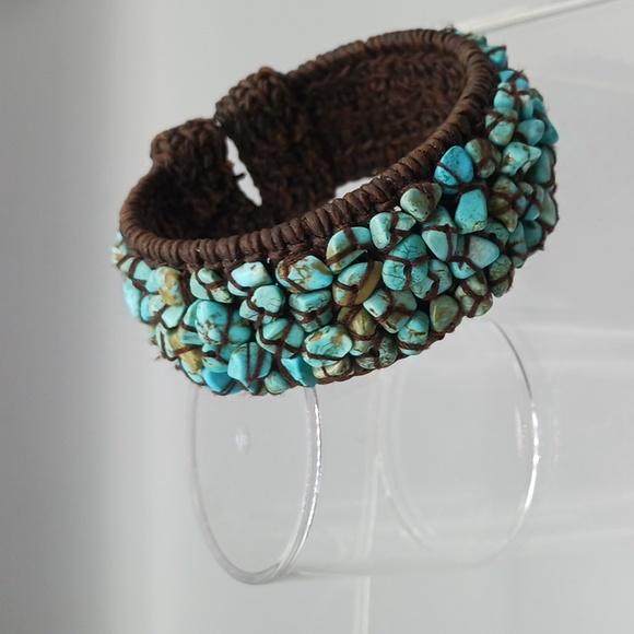 Jewelry - Faux Turquoise Cuff Bracelet